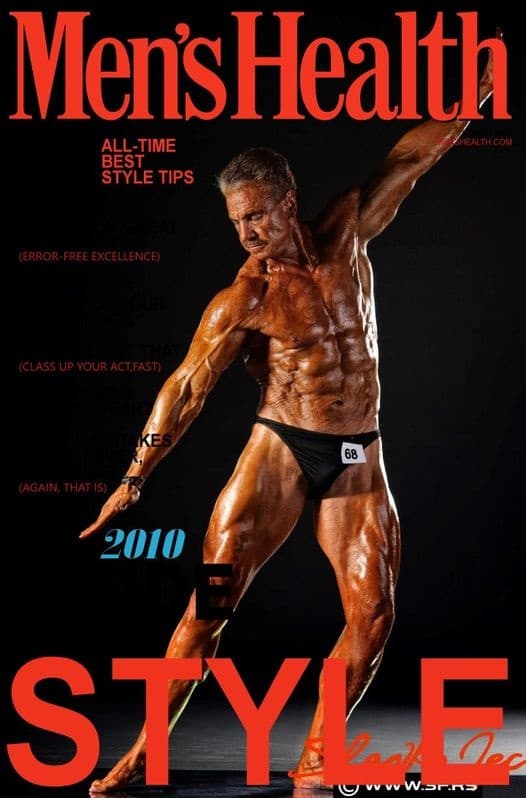 Men’s-Health-„Style“-Sujet — Wettkampfform 2010